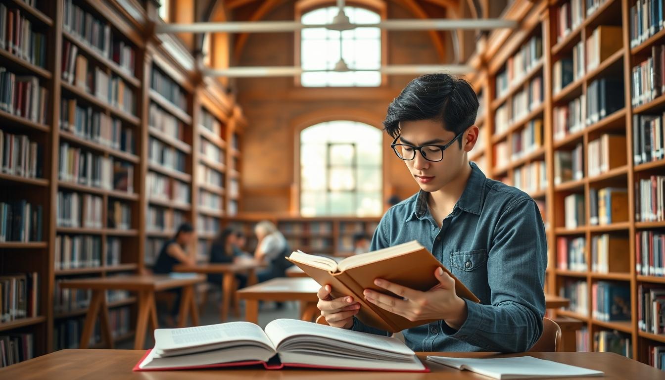 Structured study materials and learning resources on a desk